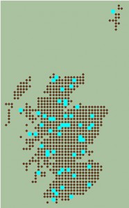 National Scottish Soil Information System 20km Grid (Copy Right James Hutton Institute)